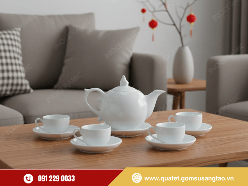 Quà Tết ấm trà in logo giúp quảng bá thương hiệu doanh nghiệp hiệu quả Quà Tết ấm trà in logo giúp quảng bá thương hiệu doanh nghiệp hiệu quả
