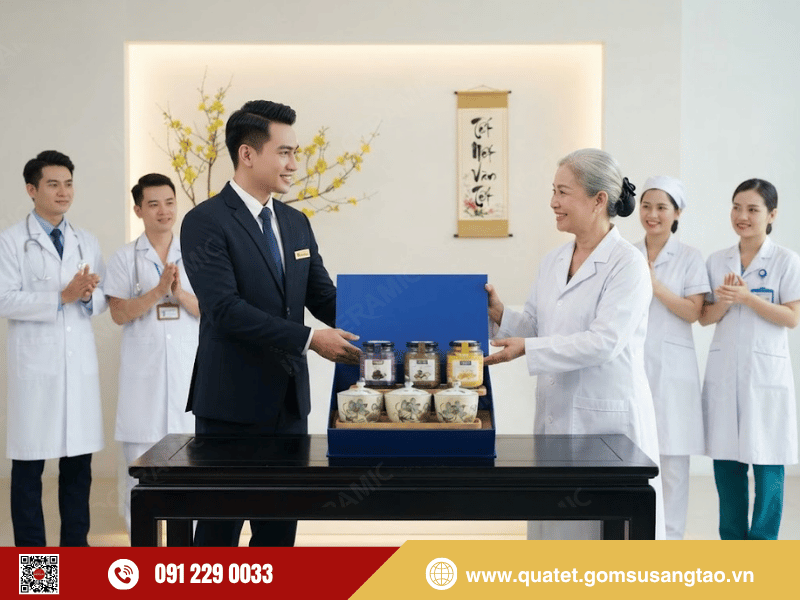 Set quà tết 2027 An Tâm Phúc tri ân bác sĩ y tá dược sĩ ngành y tế