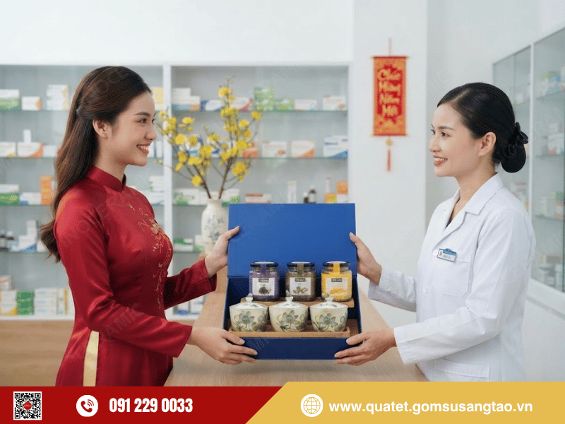 Set quà tết An Tâm Phúc 2027 quà tri ân doanh nghiệp dược