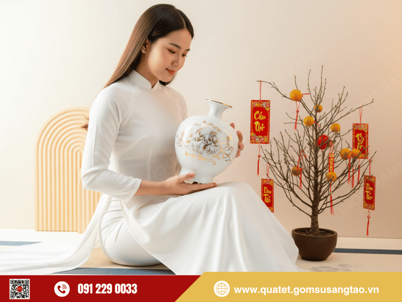 Bình hút lộc Mã Đáo Thành Công quà Tết phong thủy cao cấp thể hiện đẳng cấp doanh nghiệp
