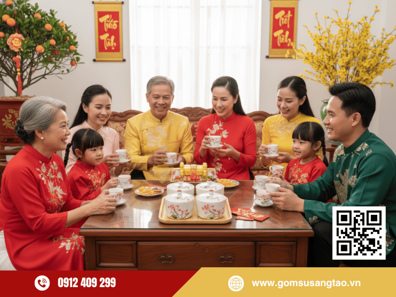 Cách chọn khay mứt Tết phù hợp giúp bàn tiếp khách ngày xuân gọn gàng và ấm cúng