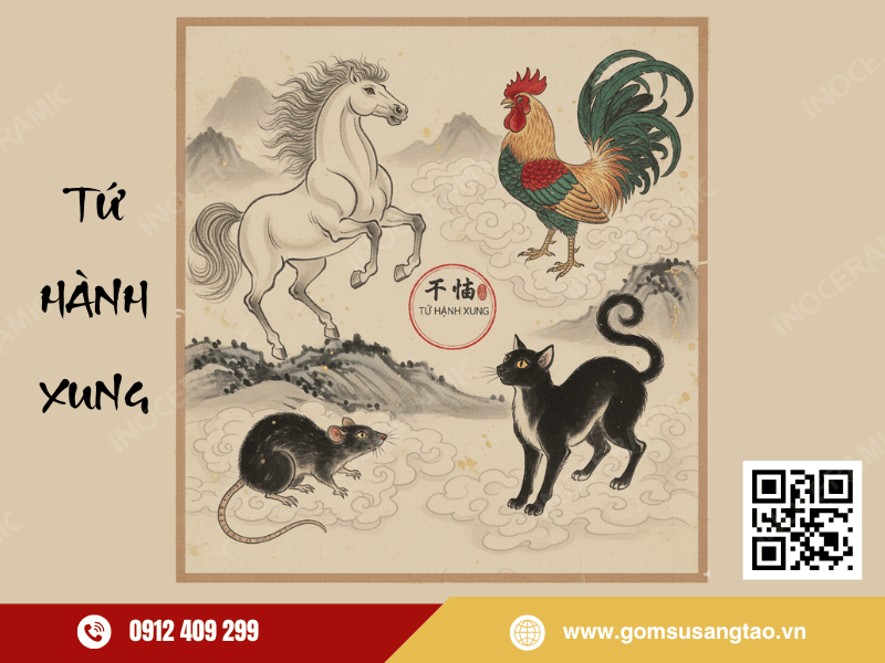 Tứ hành xung Tý – Ngọ – Mão – Dậu trong tử vi Bính Ngọ Tứ hành xung Tý – Ngọ – Mão – Dậu trong tử vi Bính Ngọ