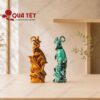 Tượng dê Bát Tràng Song Dương Vượng Khí