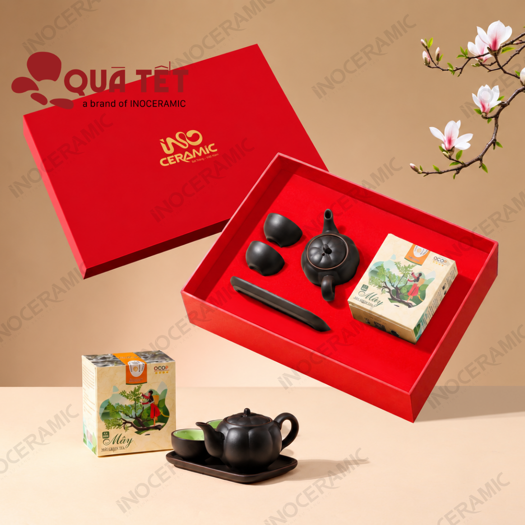 Set Khai Xuân Vạn Lộc làm quà Tết - Quà tặng doanh nghiệp đầu năm Set Khai Xuân Vạn Lộc làm quà Tết - Quà tặng doanh nghiệp đầu năm