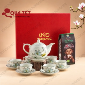 Set quà tặng Tết Vạn Phúc Cát Tường - Trà Việt