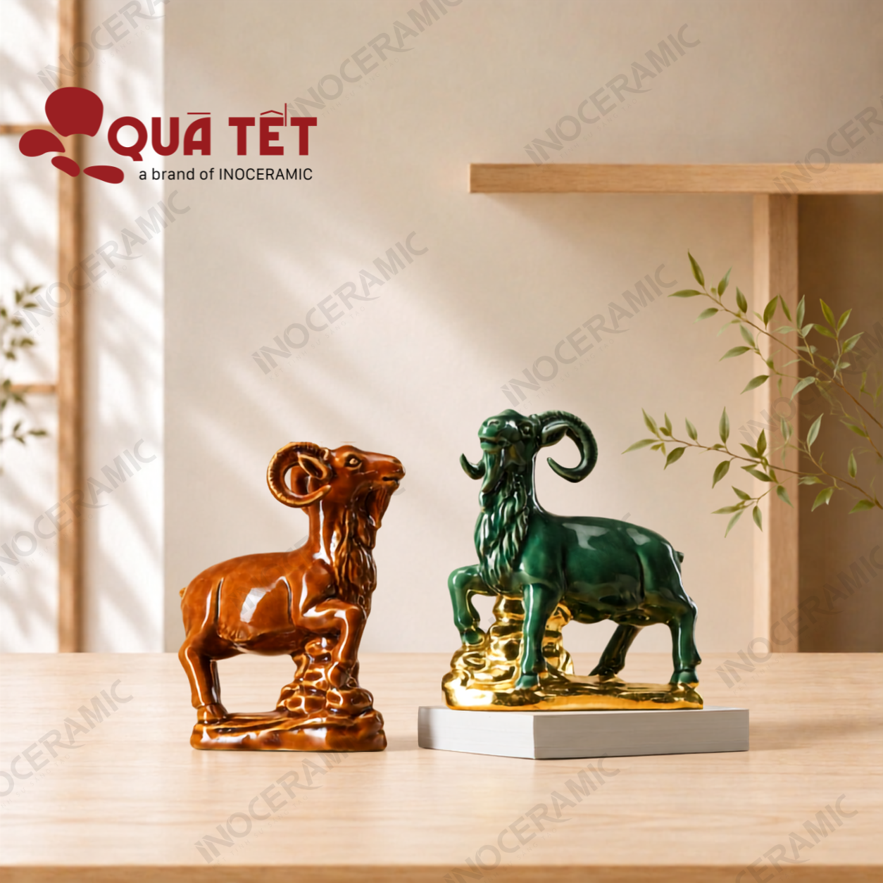 Set tượng dê phong thủy 2027 Dương Ngọc Tụ Tài – Quà tặng đối tác, khách hàng Set tượng dê phong thủy 2027 Dương Ngọc Tụ Tài – Quà tặng đối tác, khách hàng
